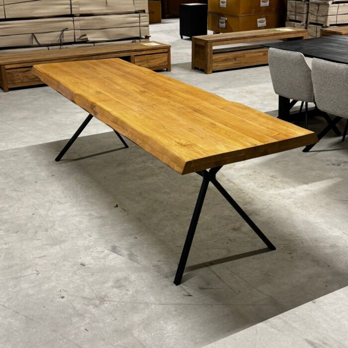 Eetkamertafel Eiken 240 x 80 cm