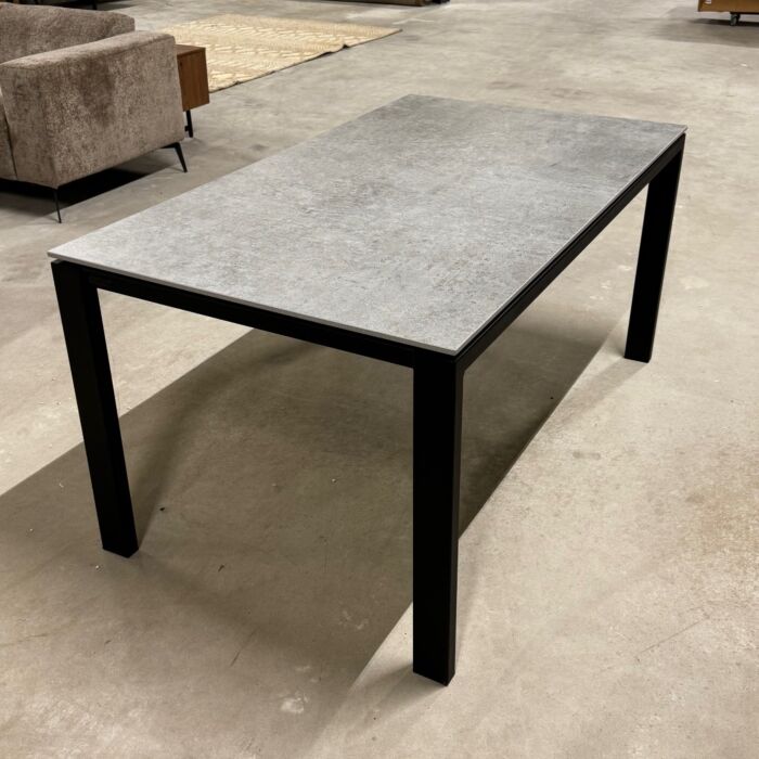 Tafel Keramiek Grijs 160cm