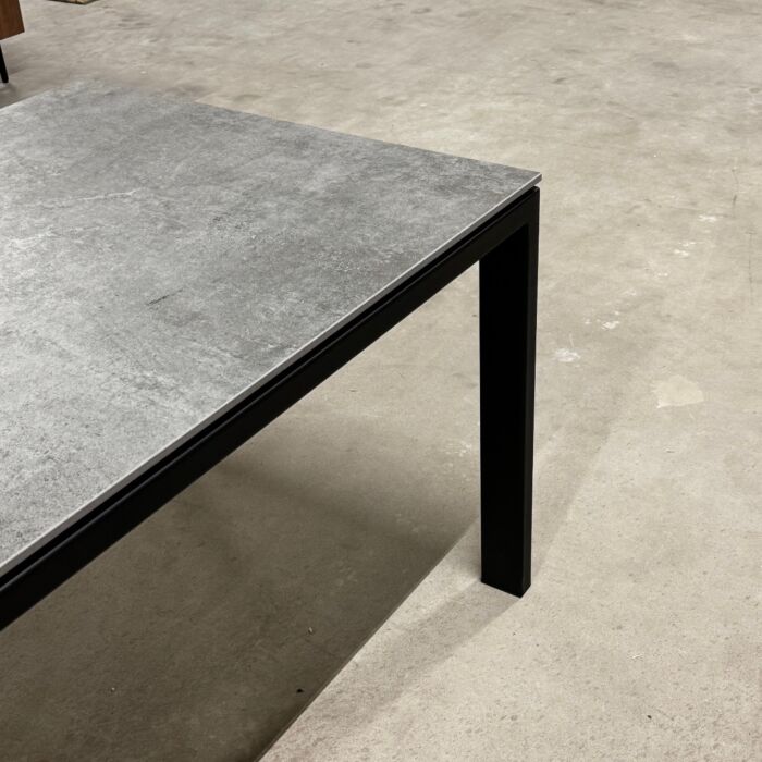 Tafel Keramiek Grijs 160cm