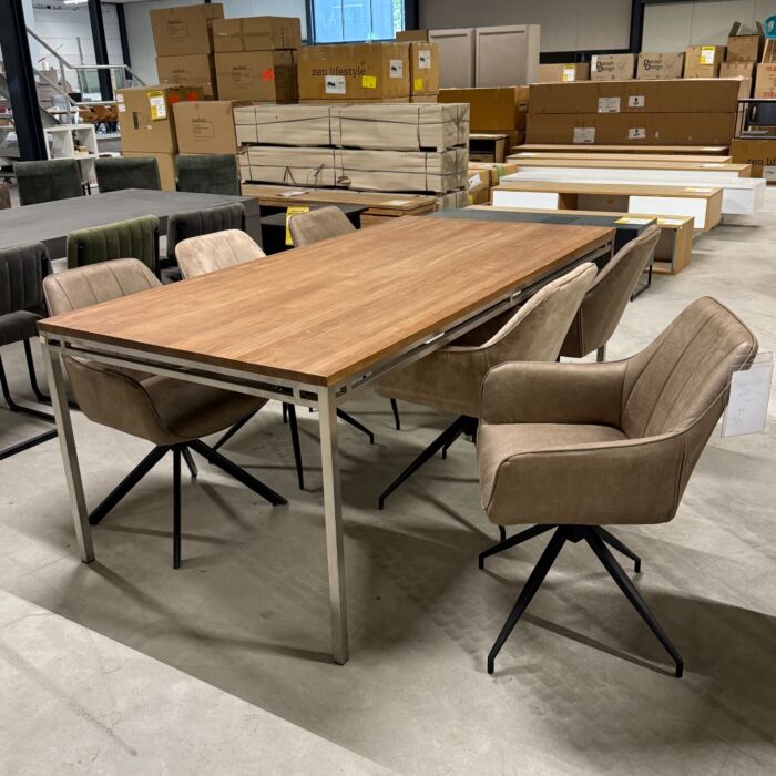 Eettafel Teak Table 200x100cm