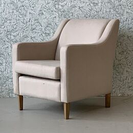 Landelijke Fauteuil Mijke Beige | Meubel Direct Wijchen