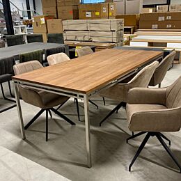 Eetkamertafel boomstam